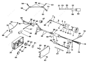 1991 johnson gt200 power tilt and trim diagram