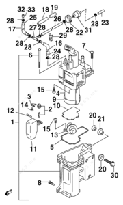 1991 mercruiser vapor separator o ring