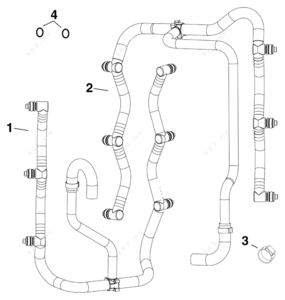 1992 150hp johnson outboard fuel rail o rings