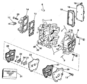 1992 22re lower intake manifold diagram