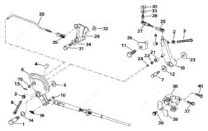 1992 6.5 diesel throttle linkage