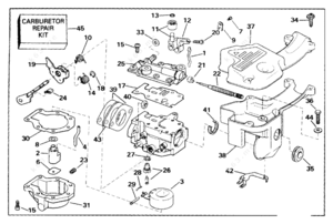 1992 9.9 johnson carb blowup diagram