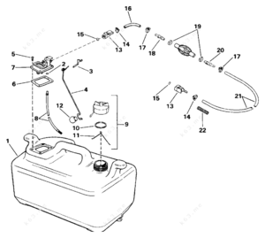 1992 evinrude 9 hp o b wiring diagram