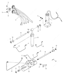 1992 force 120 outboard motor exploded views