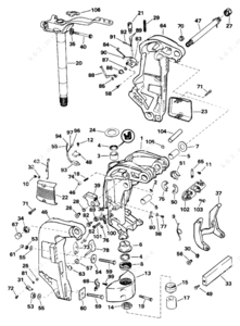 1992 johnson parts diagram
