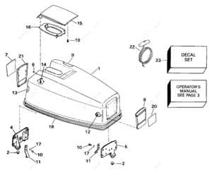 1993 60 horse power mercruiser engine diagram