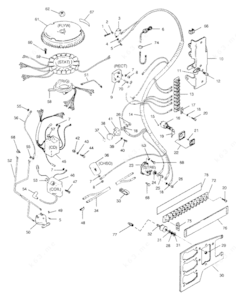 1993 mercury force 90 hp motor exploded view