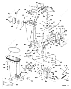 1994 cadillac grill clips and bolts parts diagram parts
