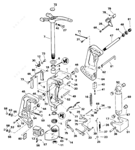 1994 evinrude idle speed lock nut