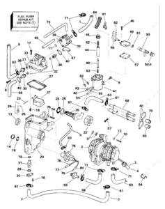1994 johnson 200 vacuum hoses