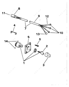 1994 johnson ignition switch diagram chart pictures
