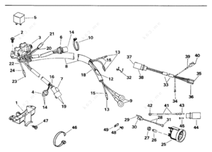 1994 mecury 100hp outboard electrical drawing