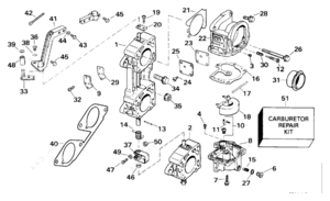 1994 quicksilver throttle control diagram