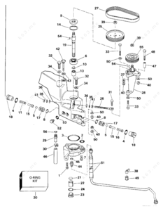 1994 ranger power steering pump parts diagram 0313500