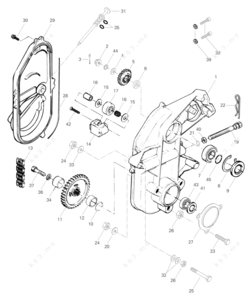 1994 ski doo mxz 470 parts breakdown