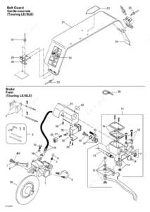 1994 ski doo touring le parts diagram