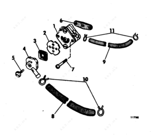 1995 7.3 fuel hose
