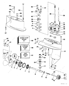 1995 evinrude 60hp motor wiring