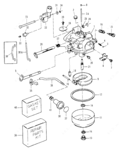 1995 force carburetor wb132a