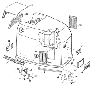 1995 four winns 225 engine diagram