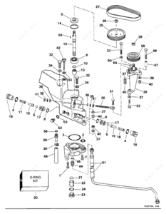 1995 sea ray 250 steering cylinder diagram