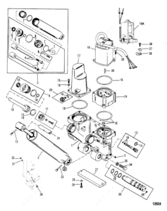 1996 150 hp mariner outboard power trim diagram
