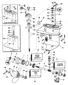 1996 200 hp johnson parts diagram