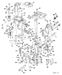 1996 25elh parts diagram