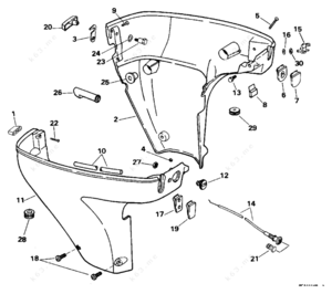 1996 evinrude e115tleda throttle diagram