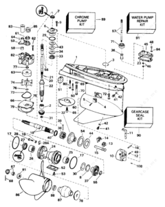 1996 johnson 150 ocean runner wiring schematic diagram