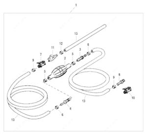 1996 mercury c40ma fuel line diagram