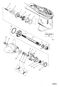 1996 mercury force throttle cable motor assembly