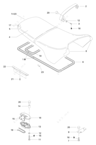 1996 seadoo xp motor parts diagram