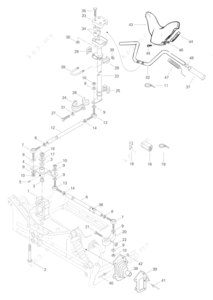 1996 western star steering diagram