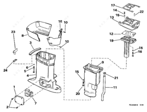 1997 johnson outboard cooling system diagram