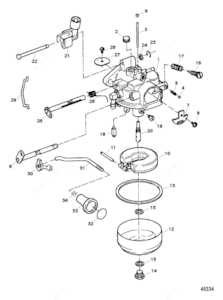 1997 mercury force 9 9 carburetor