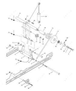 1997 ski doo mxz 500 parts diagram