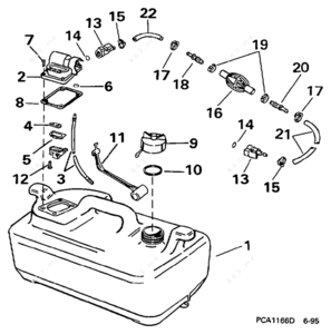 1998 115 johnson fuel system diagram