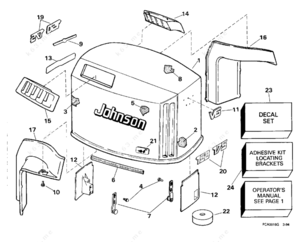 1998 90 hp force engine thermostat location