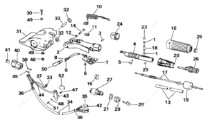 1998 johnson 25 hp outboard parts throttle parts catalog