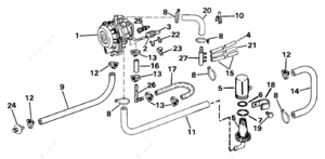 1999 50 hp johnson fuel system parts diagram