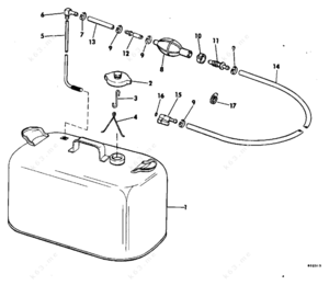 1999 tl gas tank parts list manual