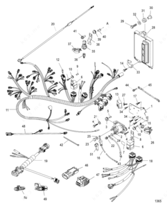 200 mercury motor digram