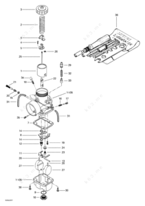 2000 polaris sportsman 700 carburetor diagram