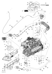 2001 bombardier sea doo engine parts