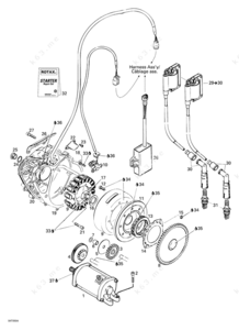 2001 ds 650 parts layout