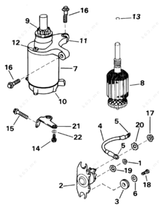 2001 evinrude 40hp 4 stroke engine parts