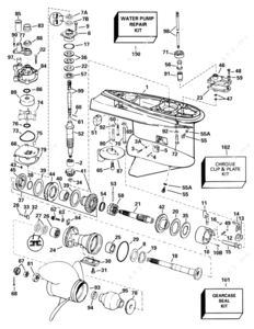 2001 j15rvsic outboard parts diagram