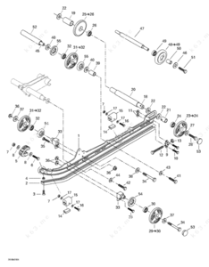 2001 ski doo mxz steering diagram
