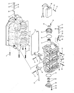 2002 25 hp 2 cylinder mercury outboard wiring diagram